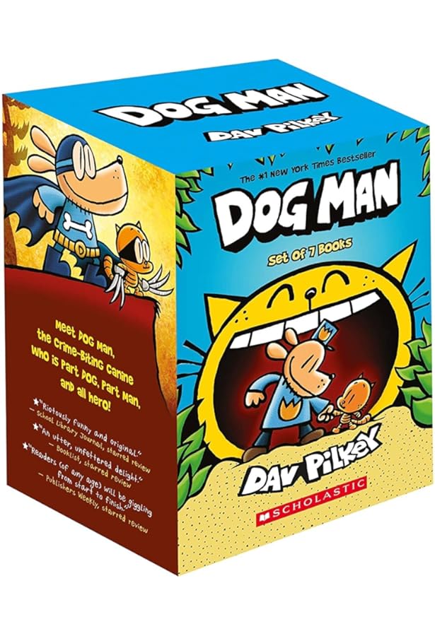 Amazon.co.jp: Dog Man 1-10: The Supa Buddies Mega Collection: from